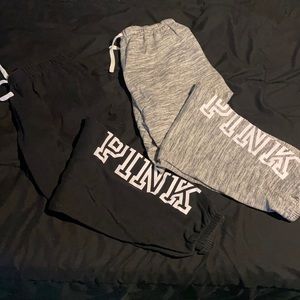 Women’s pink sweat pants